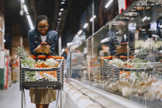 woman shopping